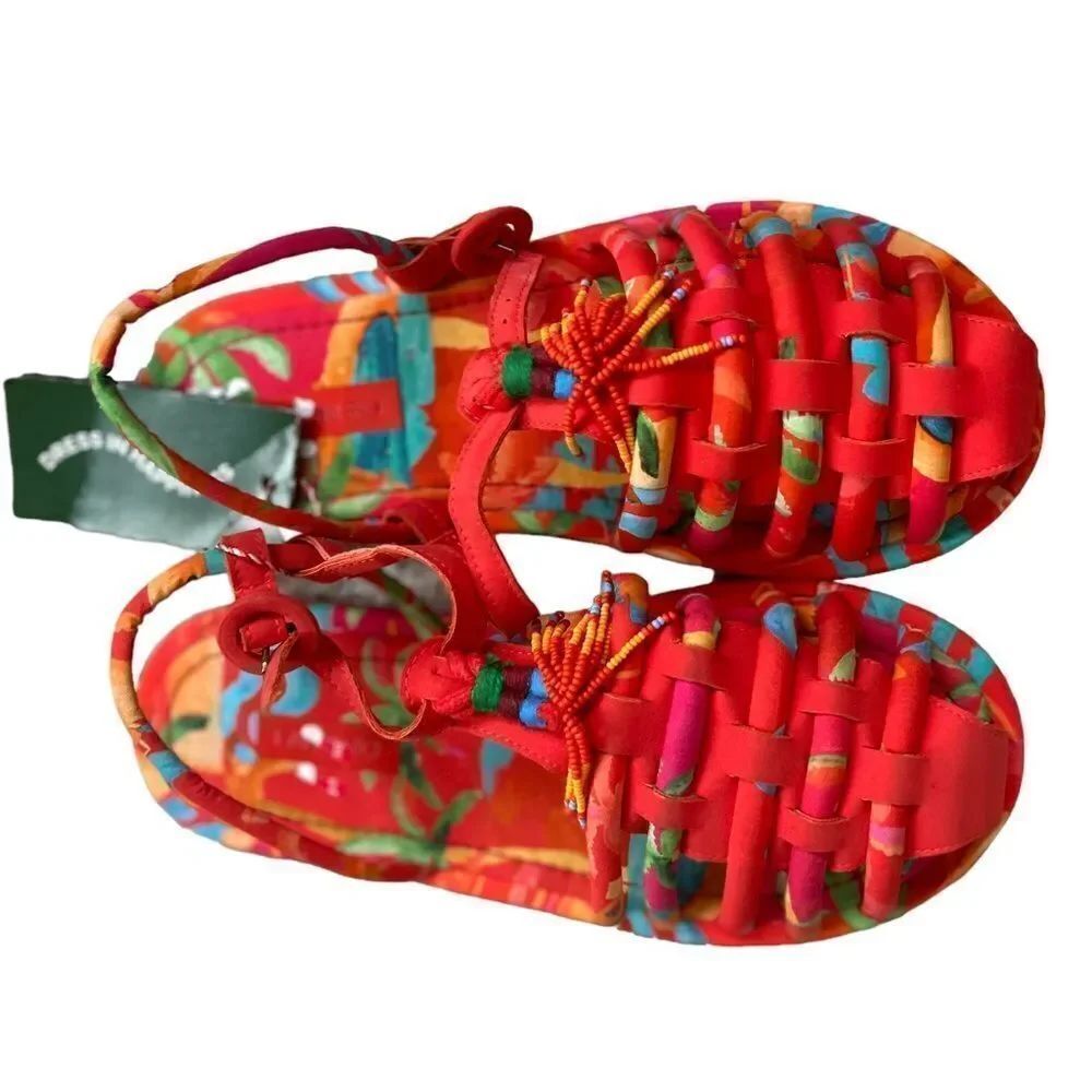 FARM Rio Tropical Tube Strap Sandals - Picture 2 of 9